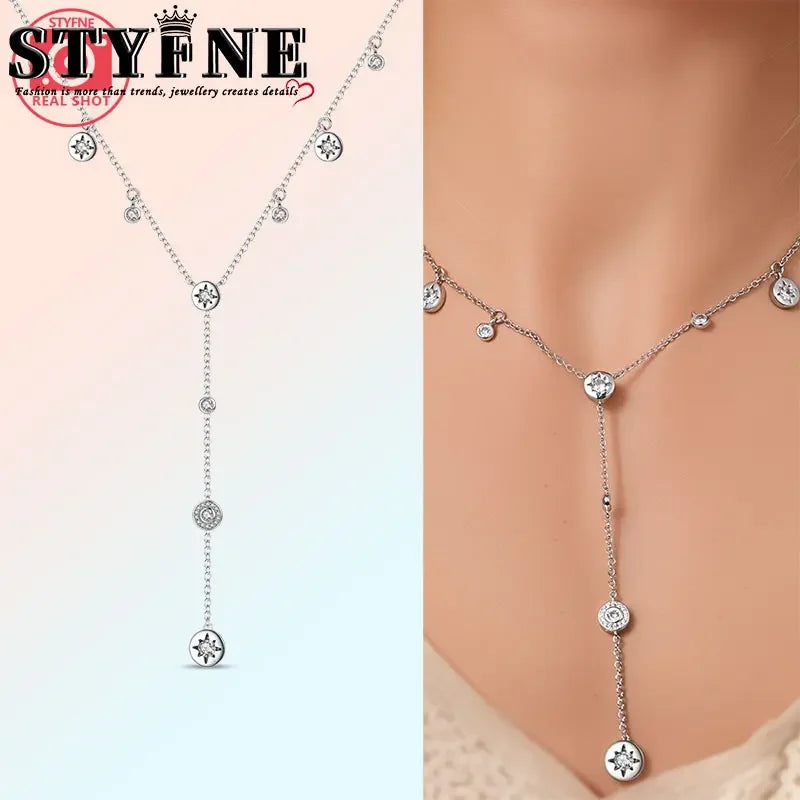 925 Sterling Silver Starlight Necklace Vast Starry Night Collection Women Jewellery Anniversary Birthday Gift